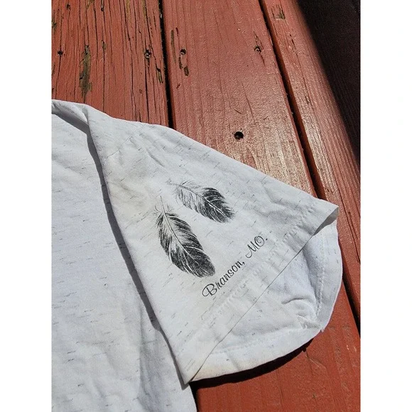 Vintage 90s Aztec Indian Chief Buffalo Bison Bald Eagle T-Shirt Size XL Cowboy - Picture 6 of 10